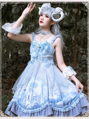 Walk With Whale Lolita Dress JSK by YingLuoFu (SF22)